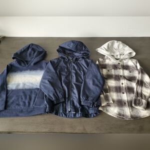 4T Boys Neutral Outerwear Bundle Osh Kosh, Gap, & Old Navy